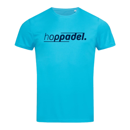 Hoppadel Sport Shirt - Heren - Hawaii Blue