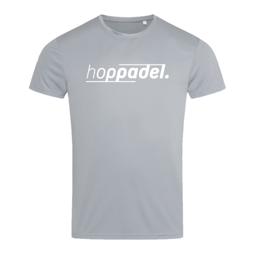 Hoppadel Sport Shirt - Heren - Silver Grey