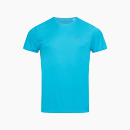 Hoppadel Sport Shirt – Heren – Blue & Coral