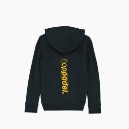 Hoppadel Hoodie – Kids – Black & Yellow