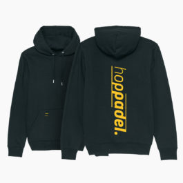 Hoppadel Hoodie – Unisex – Black & Yellow