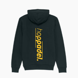 Hoppadel Hoodie – Unisex – Black & Yellow