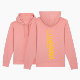 Hoppadel Hoodie – Unisex – Pink & Yellow