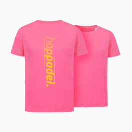 Hoppadel Sport Shirt – Kids – Pink & Yellow