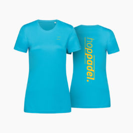 Hoppadel Sport Shirt – Dames – Blue & Yellow