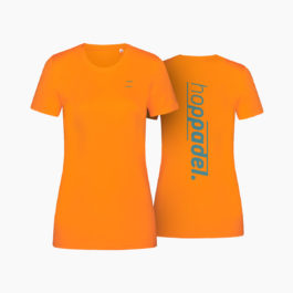 Hoppadel Sport Shirt – Dames – Orange & Petrol