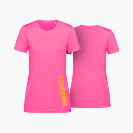 Hoppadel Sport Shirt – Dames – Pink & Yellow