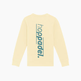 Hoppadel Sweater – Kids – Yellow & Petrol