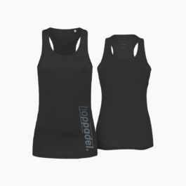 Hoppadel Sport Tanktop – Dames – Black & Anthracite