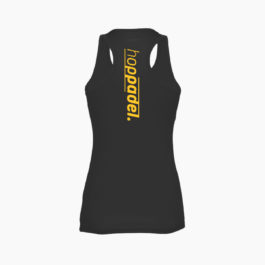 Hoppadel Sport Tanktop – Dames – Black & Yellow