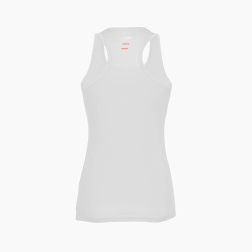 Hoppadel Sport Tanktop - Dames - White & Coral - Image 3