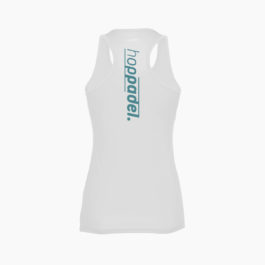 Hoppadel Sport Tanktop – Dames – White & Petrol