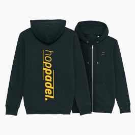 Hoppadel Zipper – Unisex – Black & Yellow