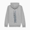 Hoppadel Zipper - Unisex - Grey & Anthracite - Afbeelding 2