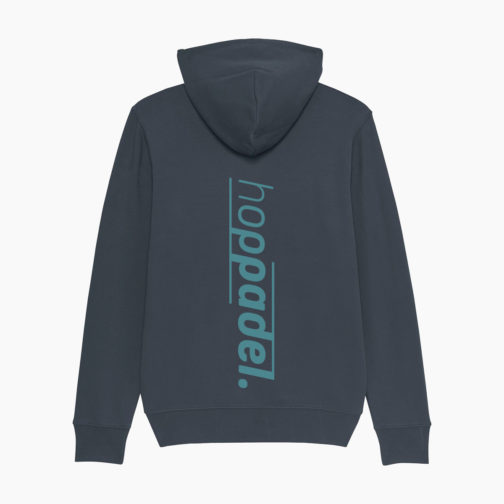 Hoppadel Zipper - Unisex - Grey & Petrol - Image 2