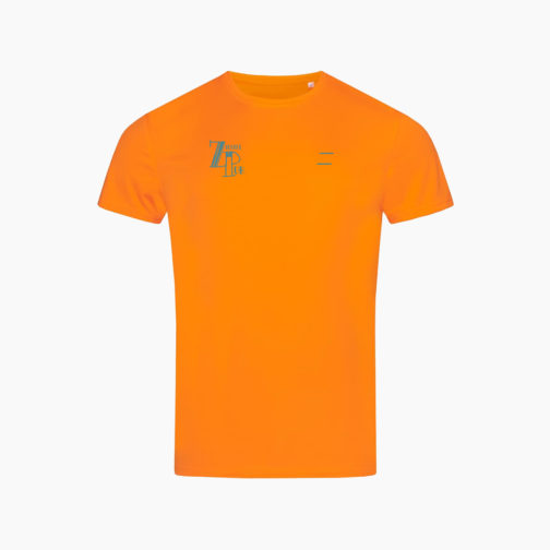 ZP Hoppadel Sport Shirt - Heren - Orange & Petrol - Image 3