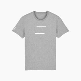 Hoppadel T-Shirt – Unisex – Grey & White