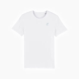 Hoppadel T-Shirt – Unisex – White & Petrol